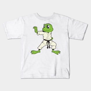 Comic Gecko does Karate Kids T-Shirt